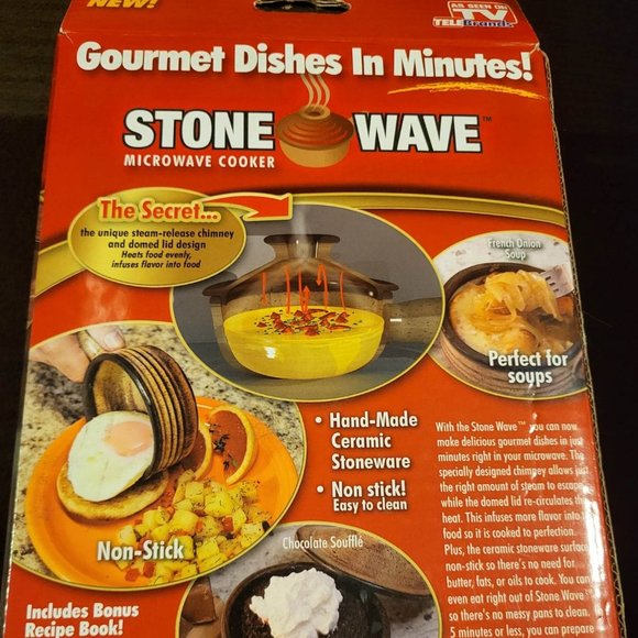 "As Seen on TV: Stone Wave Microwave Cooker". - Picture 5 of 8